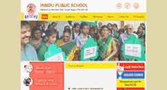 Desktop Screenshot of hindupublicschool.com